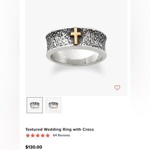 Mens James Avery wedding band ring sz 10